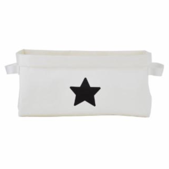 STEPHAN BABY: Set of 2 White Washable Paper Sturdy Organizers / Holders - Picture 1 of 14